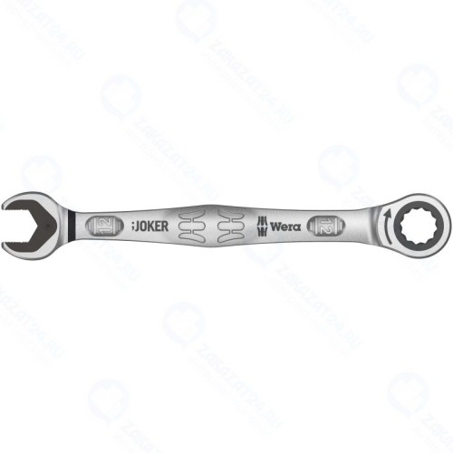 Комбинированный гаечный ключ Wera WE-073272 Joker с кольцевой трещоткой, # 12