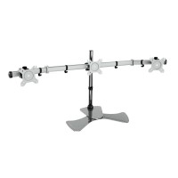 Кронштейн для мониторов Cactus CS-VM-MP330S-AL серебристый 15"-24" макс.8кг настольный