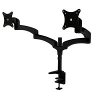 Кронштейн для мониторов Cactus CS-VM-FE124D-BK черный 15"-27" макс.8кг настольный