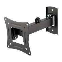 Кронштейн REXANT HOME для телевизора 10"-27" наклонно-поворотный c одним коленом Кронштейн REXANT HOME для телевизора 10"-27" наклонно-поворотный c одним коленом