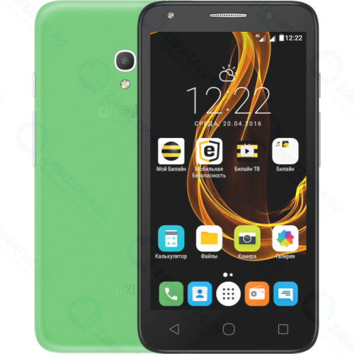 Смартфон Alcatel Pixi 4 (5) 5045D Vivid Green