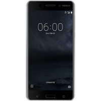 Смартфон Nokia 6 Dual Sim (TA-1021) Silver