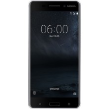 Смартфон Nokia 6 Dual Sim (TA-1021) Silver