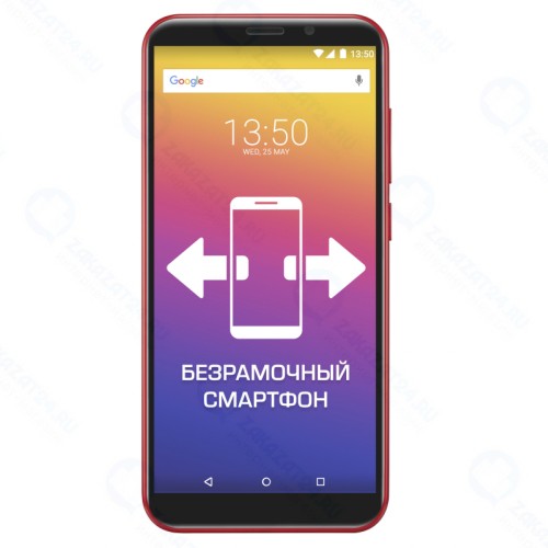 Смартфон Prestigio Wize Q3, Red