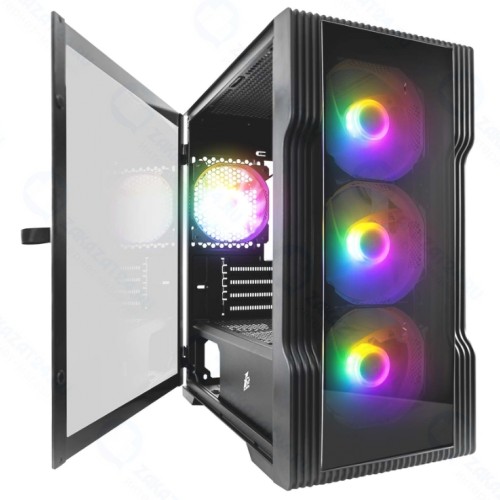 Корпус 1STPLAYER TRILOBITE T3-G Black T3-G-BK-4F1