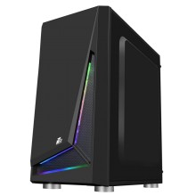 Корпус 1STPLAYER RAINBOW R2 mATX 1x120mm LED TG (R2-1R1)