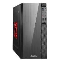 Корпус Minitower Exegate BAA-104U Black mATX AAA400 EX277805RUS