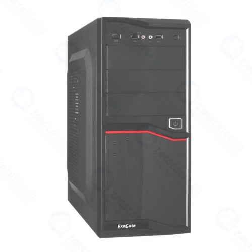 Корпус Exegate AB-220 Black ATX без БП EX247928RUS