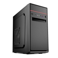 Корпус Minitower ExeGate BAA-107U Black, mATX, (без БП), 1*USB+2*USB3.0, Audio
