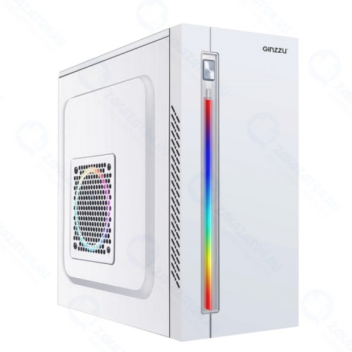 Корпус Ginzzu D380 RGB White