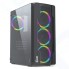 Корпус Powercase Mistral X4 Mesh LED 4x120mm CMIXB-L4