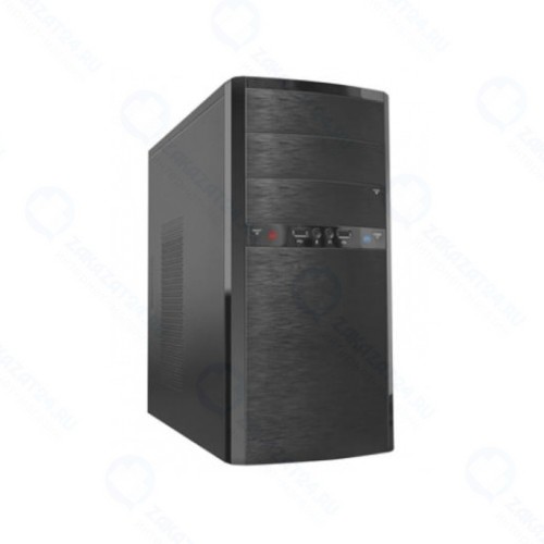 Корпус POWERMAN ES722BK black mATX 6111491 400 Вт