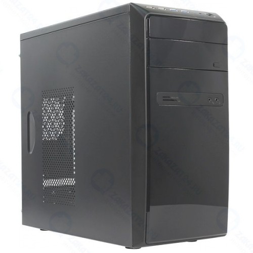 Корпус POWERMAN ES726BK black mATX 6120259 450 Вт