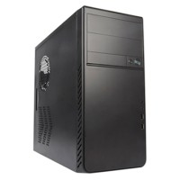 Корпус POWERMAN ES861BK black mATX 6106474 400 Вт