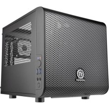 Корпус Thermaltake Core V1 black Mini-ITX CA-1B8-00S1WN-00 Window