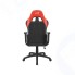 Кресло геймерское Aerocool AC100 AIR All Black Red, черно-красное, до 150 кг, ШxДxВ : 69x70x121-13