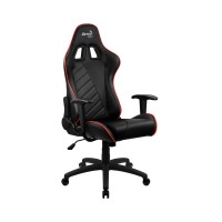 Кресло геймерское Aerocool AC110 AIR Black Red, черно-красное, до 150 кг, ШxДxВ : 69x70x121-131 см