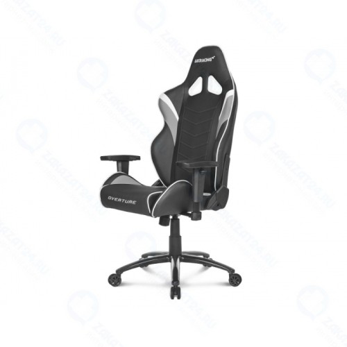 Кресло геймерское AKRacing OVERTURE (OVERTURE-WHITE) black/white