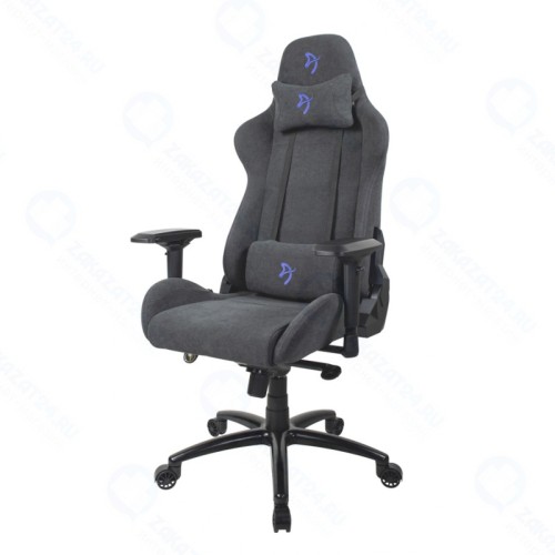 Кресло геймерское Arozzi Verona Signature Soft Fabric - Blue Logo