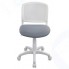 Кресло детское Бюрократ CH-W296NX/15-48 спинка сетка белый TW-15 сиденье серый 15-48