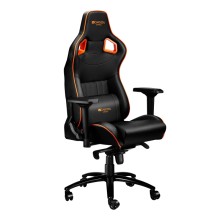 Кресло геймерское Canyon Corax CND-SGCH5 черно-оранжевое