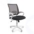 Кресло офисное Chairman 696 Россия белый пластик TW-11/TW-01 черный