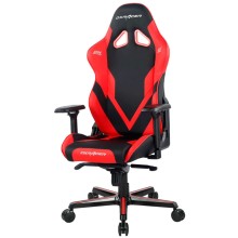 Кресло геймерское DXRacer G8200 чёрно-красное (OH/G8200/NR, кожа-PU, 4D, мультиблок)