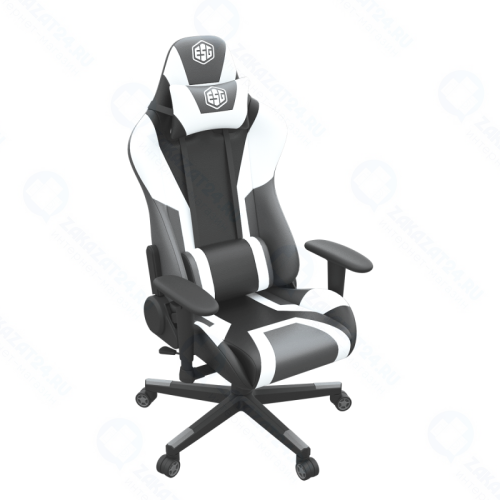 Кресло геймерское E-Sport Gear ESG-201, черный/серый