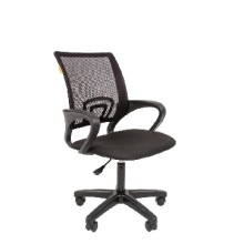 Кресло для персонала Easy Chair 304 (LT) TC Net ткань черн/сетка черн, пластик