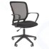 Кресло офисное Easy Chair 643 TС сетка/ткань черный, пластик