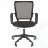 Кресло офисное Easy Chair 643 TС сетка/ткань черный, пластик