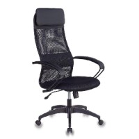 Кресло руководителя Easy Chair 655 TTW сетка/ткань черный, пластик