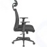 Кресло руководителя Easy Chair 649 TTW эргономичное, сетка, ткань TW черный, пластик черный