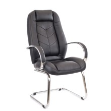 Кресло для персонала Everprof Drift Full CF экокожа черный Кресло для персонала Everprof Drift Full CF экокожа черный