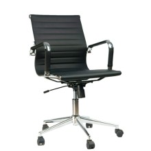 Кресло для персонала Everprof Leo T экокожа черный Кресло для персонала Everprof Leo T экокожа черный