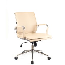 Кресло для персонала Everprof Nerey LB T Экокожа Бежевый