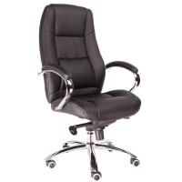 Кресло руководителя Everprof Kron M экокожа черный
