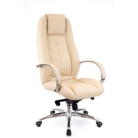Кресло руководителя Everprof Drift Full M экокожа бежевый