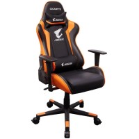 Кресло геймерское Gigabyte GP-AGC300 V2 AGC300/G.CHAIR B+ORG/PU SPONGE
