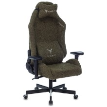 Кресло геймерское Knight T1 хаки экомех с подголов. крестовина металл