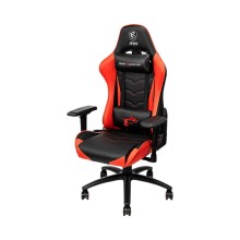 Кресло геймерское MSI MAG CH120 чёрно-красное (ПХВ-кожа, 4D подлокотники, газпатрон 4 класс)