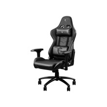 Кресло геймерское MSI MAG CH120 I чёрное Игровое кресло (ПХВ-кожа, 4D подлокотники, газпатрон 4 класс)