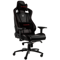 Кресло геймерское Noblechairs EPIC (NBL-PU-RED-002) PU Leather / black/red