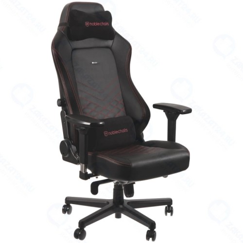 Кресло геймерское Noblechairs HERO (NBL-HRO-PU-BRD) PU Leather / black/red