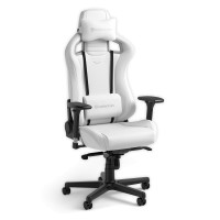 Кресло геймерское Noblechairs EPIC Ed. White (NBL-EPC-PU-WED) Hybrid Leather / black