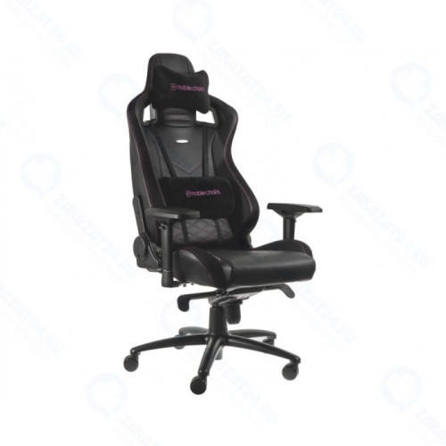 Кресло геймерское Noblechairs EPIC (NBL-PU-PNK-001) PU Leather / black/pink