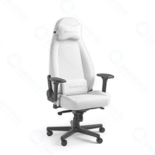 Кресло геймерское Noblechairs ICON Ed. White (NBL-ICN-PU) Hybrid Leather / black