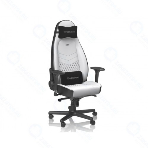 Кресло геймерское Noblechairs ICON (NBL-ICN-PU-WBK) PU Leather / white/black