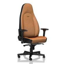 Кресло геймерское Noblechairs ICON (NBL-ICN-RL-CBK) Real Leather / cognac/black