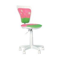 Кресло детское MINISTYLE GTS WHITE FLOWERS Q